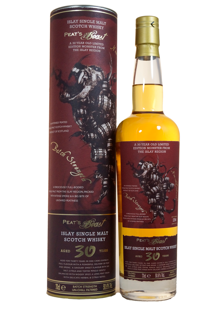 Peat's Beast Islay Single Malt Scotch Whisky 30 yo