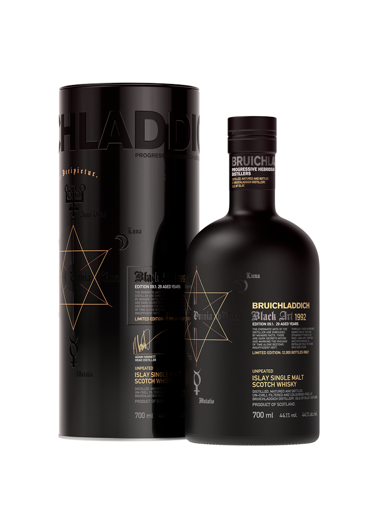 Bruichladdich Black Art  9.1 29  Jahre - 1992