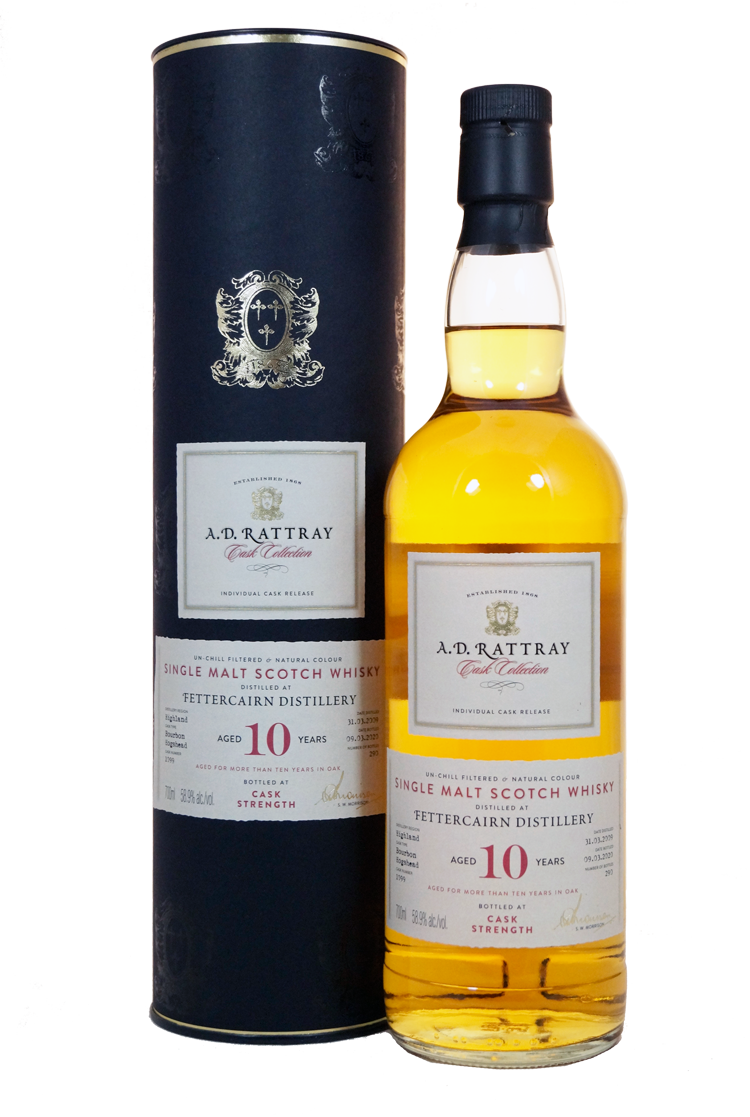 A.D. Rattray Fettercairn 2009 10 Jahre Single Cask