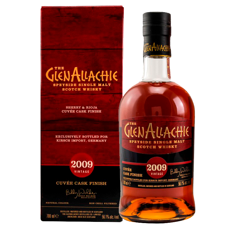 GlenAllachie Sherry & Rioja Cuvée Cask Finish 2009/2021 exklusiv for Kirsch Whisky