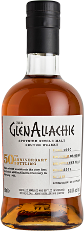 GlenAllachie 1990/2018 #2517 50th Anniversary Single Cask