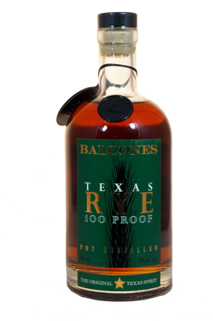 Balcones Texas Rye 100 Proof