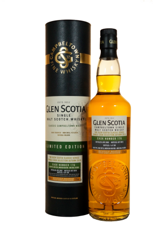 Glen Scotia Single Cask Selection Autumn 2019 Cask 176 Heavily Peated