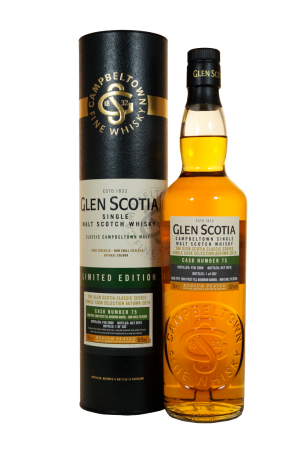 Glen Scotia Single Cask Selection Autumn 2019 Cask 75 Medium Peated