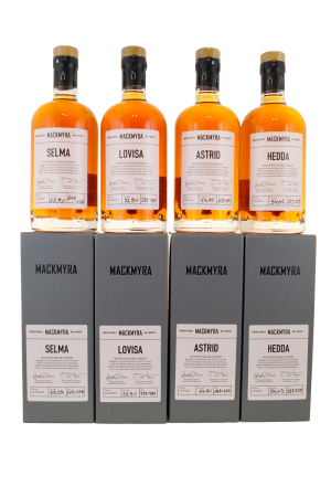 Mackmyra Rotspon Single Cask Serie 2017  4 x 50cl