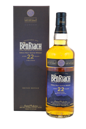 BenRiach 22 Jahre DUNDER PEATED DARK RUM FINISH  Second Edition