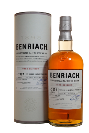 Benriach Cask Edition 11yo 2009 Cask 3911 56,5 %V0l PX-Puncheon