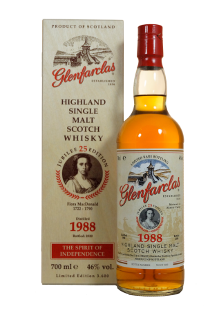 Glenfarclas Oloroso Sherry Cask 1988/2020 Edition No.25 Flora MacDonald