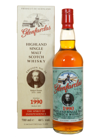 Glenfarclas Oloroso Sherry Cask 1990/2020 Edition No.24 Robert Brown