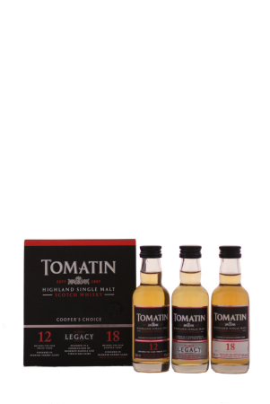 Tomatin Coopers Choice Pack 3 x 0,05 Liter