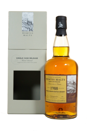 Wemyss Invergordon "Turns on a daim" 31 Jahre Single Cask 1988