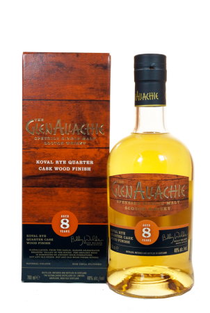 GlenAllachie 8 Jahre Koval Rye Wood Finish 