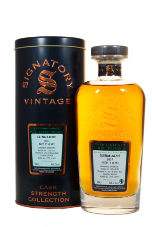 GlenAllachie 2007/2020 Signatory Cask Strength Collection