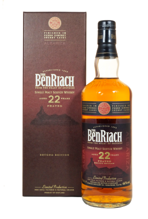 BenRiach 22 Jahre ALBARIZA PEATED PX Sherry  