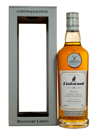 Gorden & MacPhail Distillery Labels Linkwood 15 Jahre