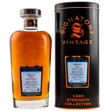 Caol Ila 2010/2020 Signatory Vintage Cask Strength Collection