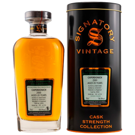 Caperdonich 2000/2021 Signatory Vintage Cask Strength Collection