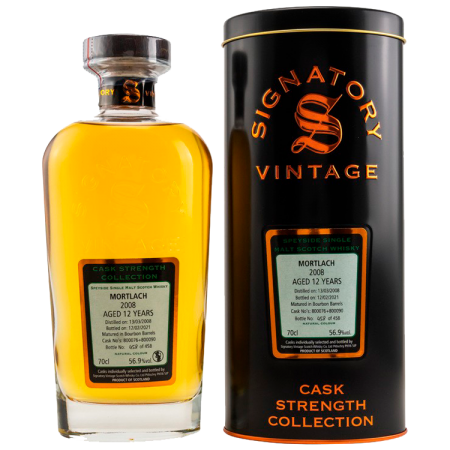 Mortlach 2008/2021 Signatory Vintage Cask Strength Collection