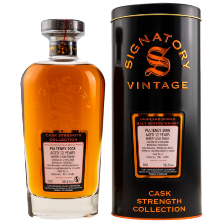 Pulteney 2008/2021 Signatory Vintage Cask Strength Collection